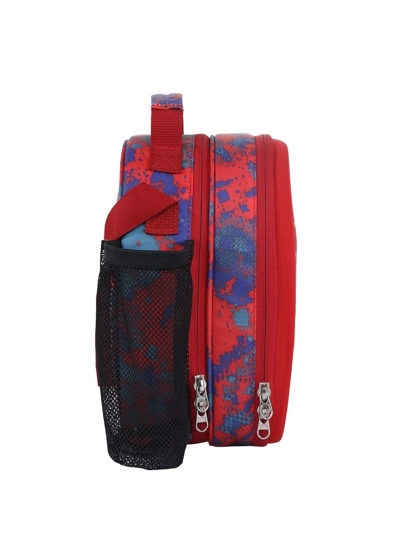 SMILY KIDDOS Smily Kiddos Hardtop Lunch Bags (RED) Lunch Bag Adult Lunch Bag : Space Theme  - Image 5