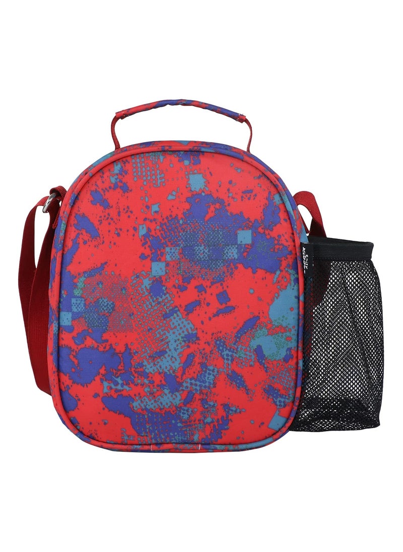 SMILY KIDDOS Smily Kiddos Hardtop Lunch Bags (RED) Lunch Bag Adult Lunch Bag : Space Theme  - Image 4