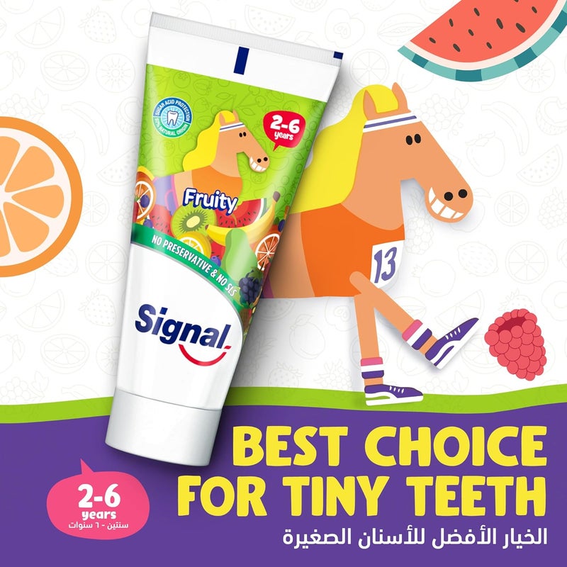 Signal معجون أسنان سيجنال للأطفال بنكهة الفواكه 50 مل - Image 4