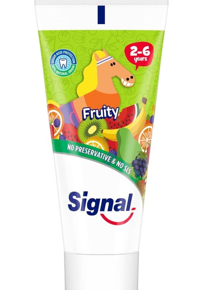 Signal معجون أسنان سيجنال للأطفال بنكهة الفواكه 50 مل - Image 2