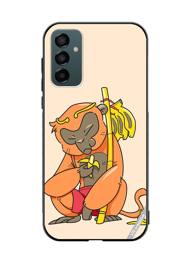 VR CREATIVE Protective Case Cover For Samsung Galaxy F23 Sleepy Monkey Design Multicolour - Image 1