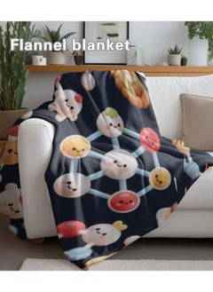 General Baby and children's cartoon flannel thin blanket (warm and comfortable, suitable for sleep, games) 70cm*100cm - 602  - Image 1