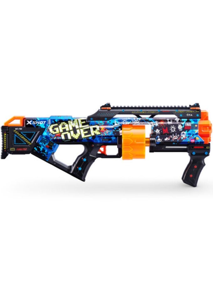 x_shot مسدس دارت سكينز لاست ستاند - لعبة انتهت (١٦ سهم) - Image 1