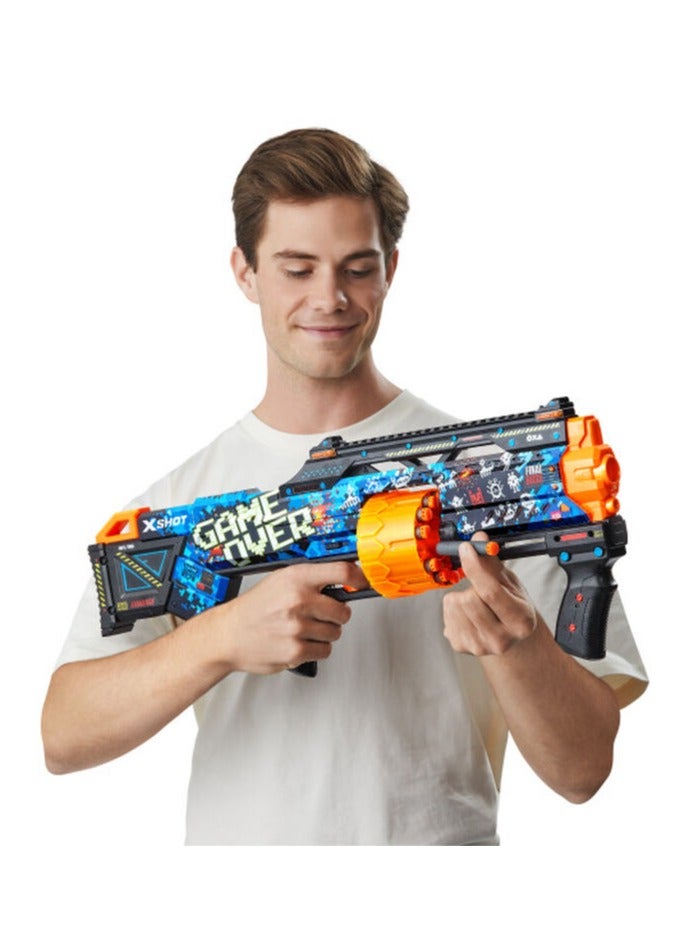 x_shot مسدس دارت سكينز لاست ستاند - لعبة انتهت (١٦ سهم) - Image 4