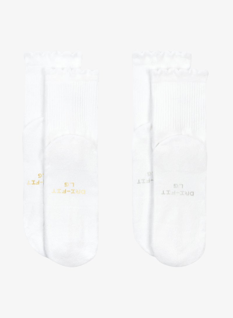 Nike 2-Pack Everyday Elevated Mid Crew Socks - Image 2