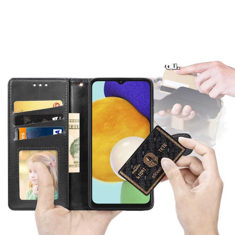 MagSafe Case | Brown TPU | Kickstand | Strong Magnetic | Cover for Samsung Galaxy A04 - Image 5