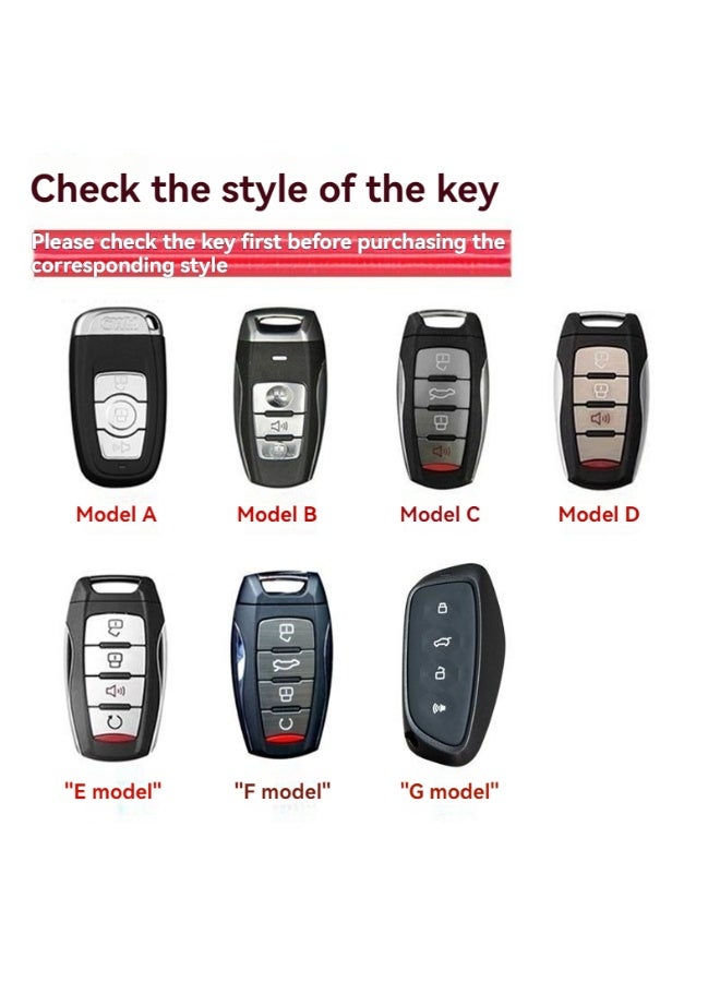 Great Wall Haval h6 key case m6plus big dog f7x the third generation h2s China-Chic version h9 red rabbit h7 car f5 buckle case - Image 2