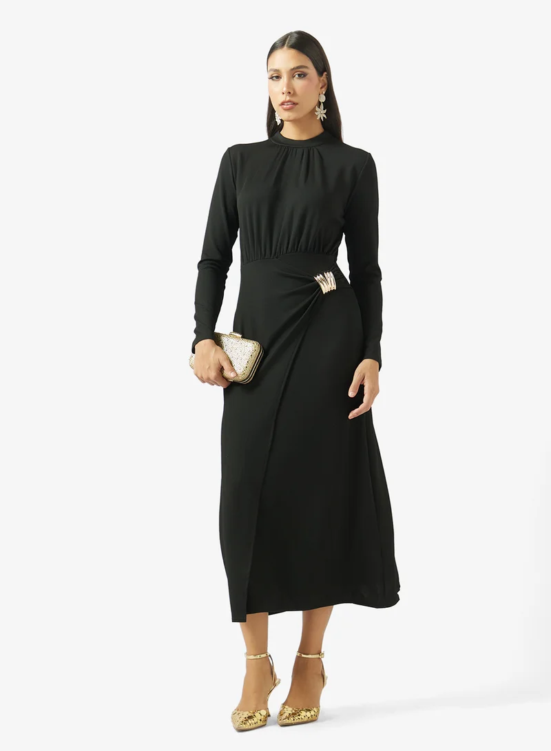 Ella  Shift Midi Dress for Women | Best Price UAE
