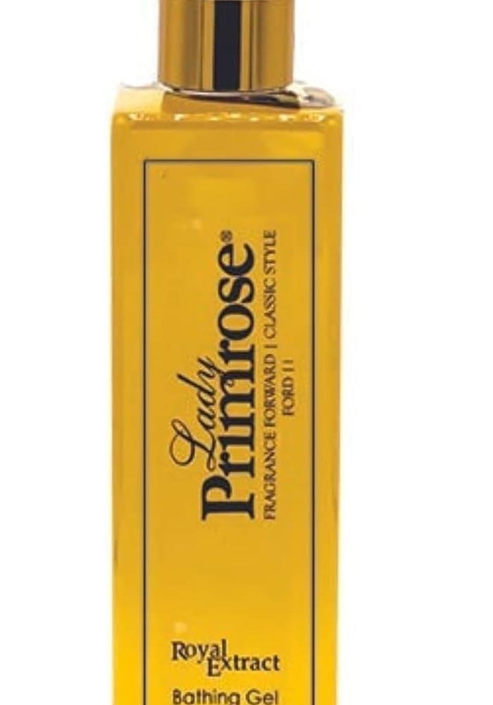 Lady Primrose Royal Extract Bathing Gel - 8 oz Honey Scented Cleansing Gel