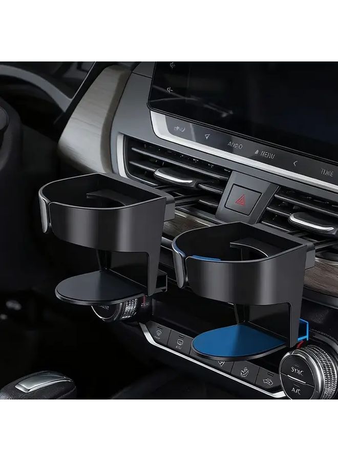 4pcs Car Cup Holder Set Durable Plastic Water Bottle Storage Easy Install - Image 1