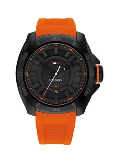 TOMMY HILFIGER Round Analog Men's Black Case Watch - 1792136  - Image 1