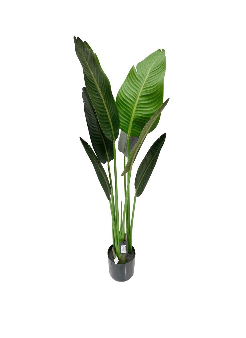 Living Artificial tropical palm tree for home decor, living room, garden, office, and indoor spaces, height 120 cm  - Image 3