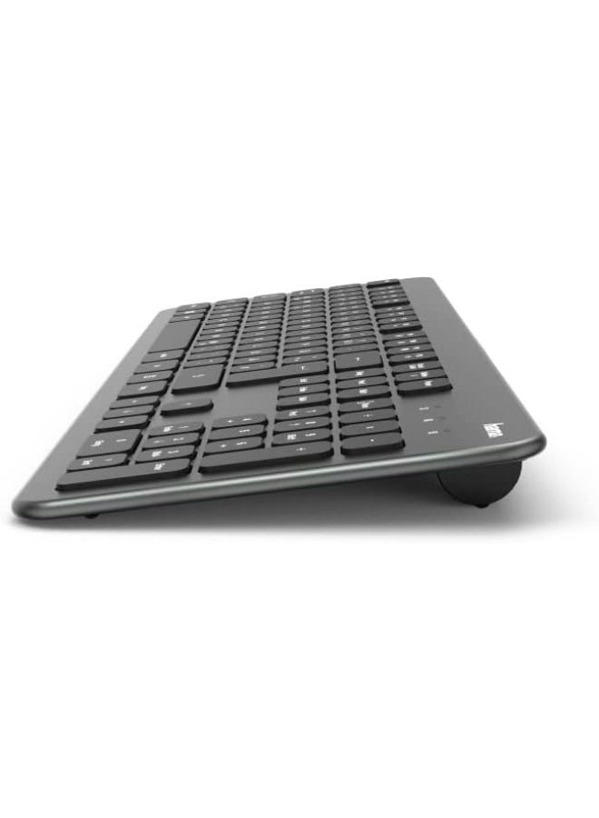 KMW-700 Gulf Wireless Keyboard and Mouse Set D3182677 Black