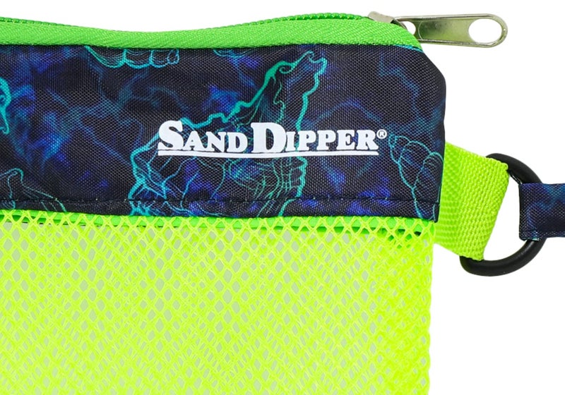 Sand Dipper Shell Collecting Beach Bag (Wristlet) - Image 3