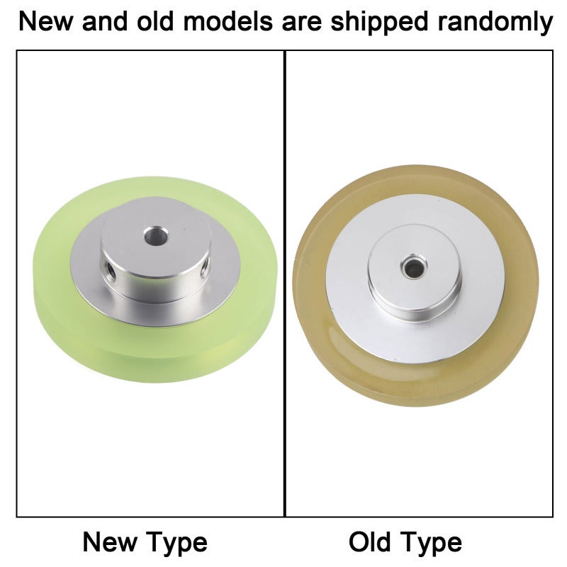 Encoder Wheel 200 Thickening Anti-slip Rubber - Aluminum Alloy Bracket Wear-resisting Rotary Encoder Accessory for Rotary Encoder Assembly - Image 5