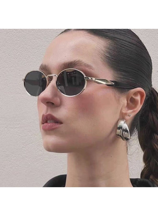 بي إيان نظارات شمسية للجنسين بحماية UV400، عدسات بلورية وزهرية مستقطبة، مناسبة للقيادة - Image 2