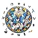 AEEKDOOK Wooden Jigsaw Puzzles for Adults Stained Glass Butterfly Puzzles Unique Animal Shape Wooden Puzzles for Adults Birthday Gifts for Wood Puzzle Lovers Family 114 114in200 Pieces - Image 4