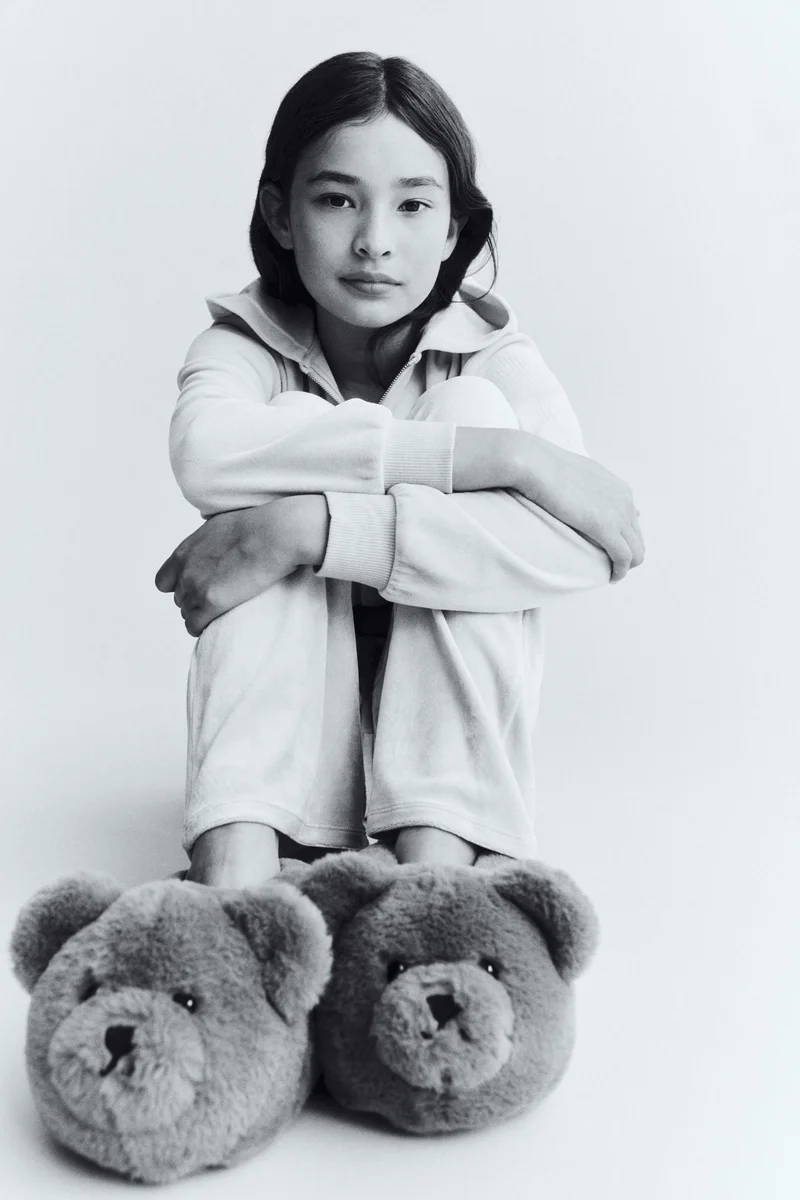 H&M Flared velour joggers