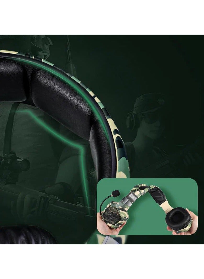 ONIKUMA K8 Wired Stereo Gaming Headphones With Mic LED Lights - Image 3