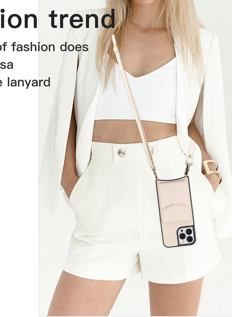 Suteni Back Cover Card Slots with Mirror Leather Phone Case for iPhone - Image 2