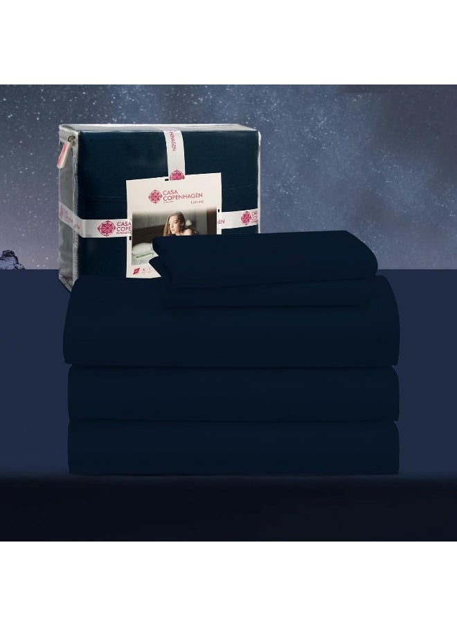 CASA COPENHAGEN CASA COPENHAGEN Luxuria 5Pcs Splitking Sheet Set 