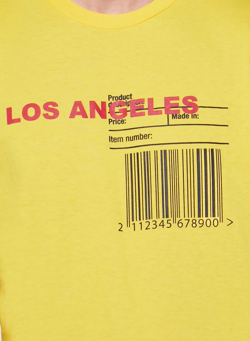 FOREVER 21 Los Angeles Crew Neck T-Shirt