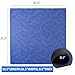 GUSTARIA Mahjong Mat Mahjong Table Mat with Prints Extra Dice for Poker Card Mahjong Dominoes Games Blue 315 inches - Image 4