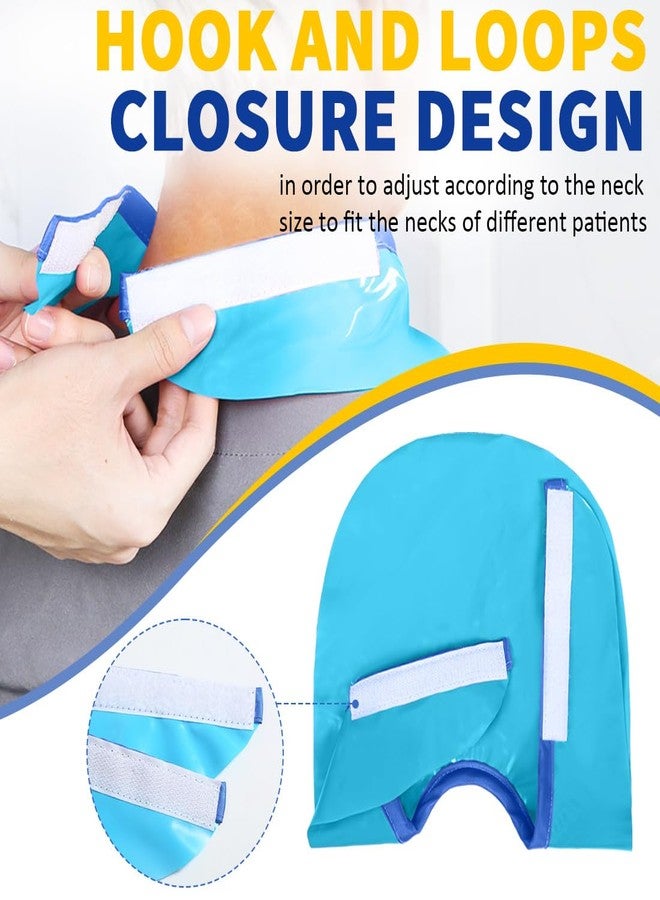 EHUCONELDEX Tracheostomy Shower Cover Neck Stoma Protector for Tracheostomy,Laryngectomy Waterproof Shower Shield Neck Stoma Guard-Adjustable (Blue, 1 PC) - Image 4