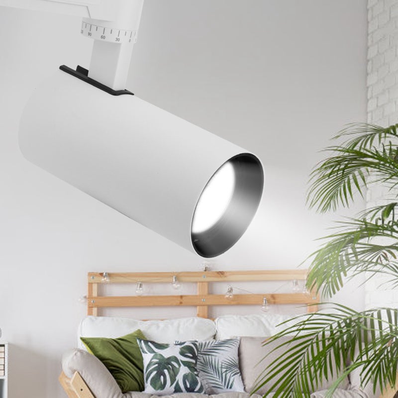 Adjustable LED Spotlight: 360° Horizontal Rotation 90° Vertical Adjustment - Heat Dissipating Long Lifespan Accent Lighting for Gallery Exhibition Commercial Retail Space - Image 3