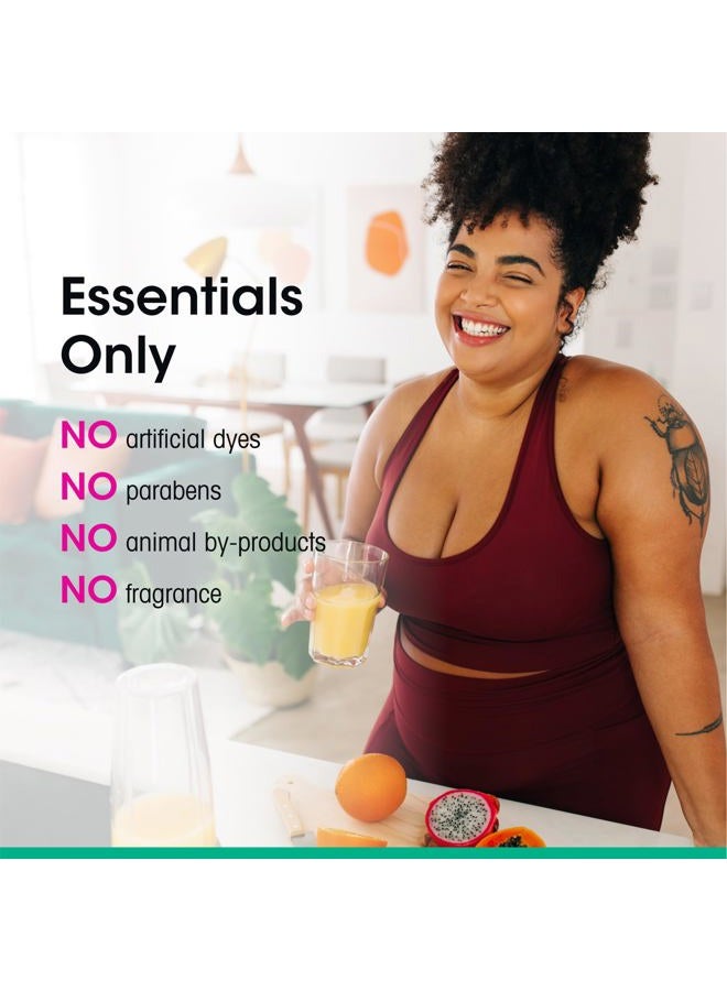 vH Essentials Daily Feminine Wash - 6 Fl Oz - Fragrance-Free, Odor Eliminating Body & Vaginal Wash with Tea Tree Oil, Prebiotics and Lactic Acid for pH Balance, Odor Defense and Vaginal Health - Image 4