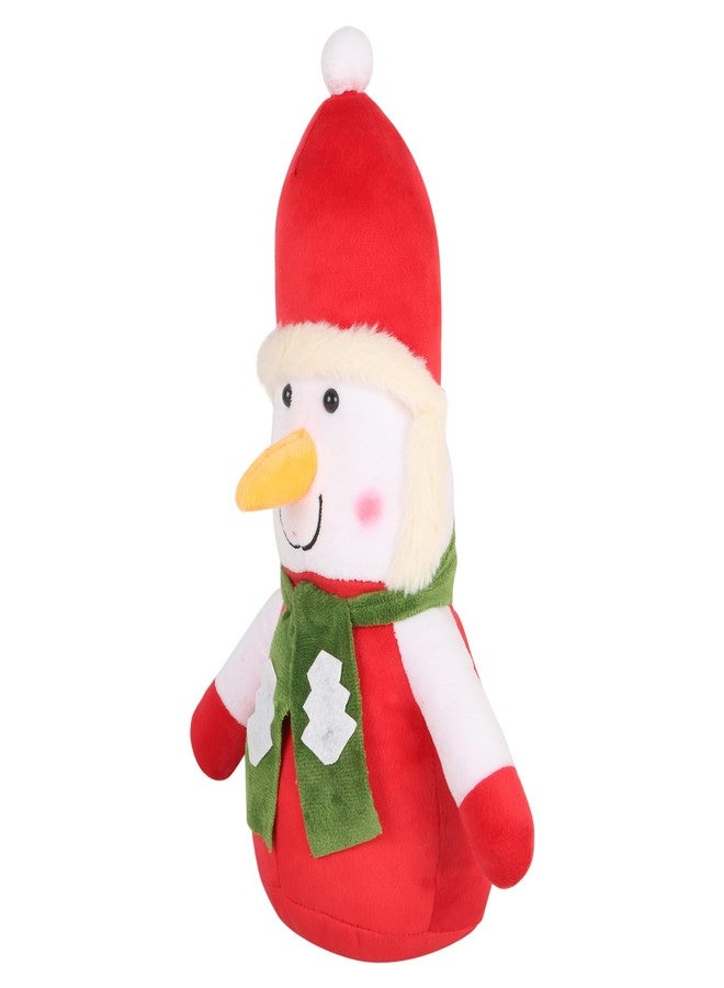 DearJoy Christmas Bingo Snowman - Red & White - Image 2
