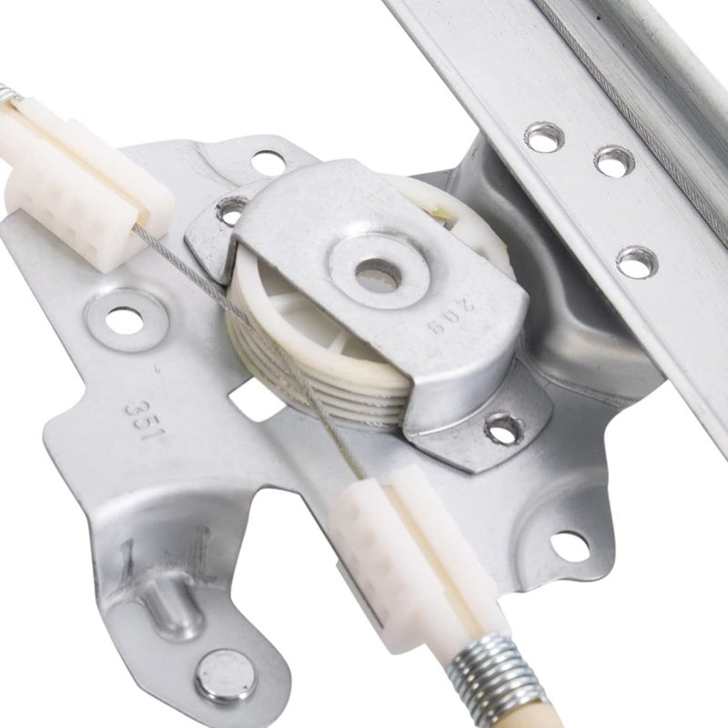 TRQ Rear Left Window Regulator Drivers Side Compatible with 2000-2006 BMW X5 - Image 4