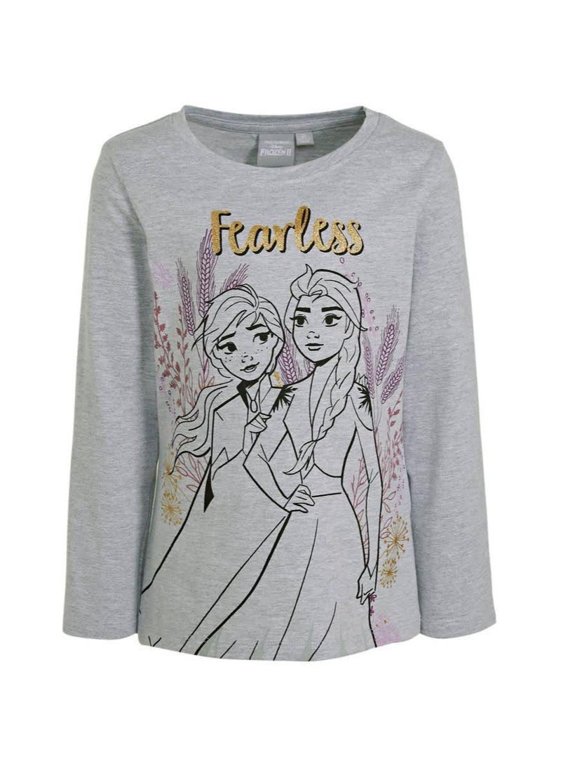ديزني فروزن تي شيرت ديزني فروزن للبنات بأكمام طويلة من Kids TV - Image 1