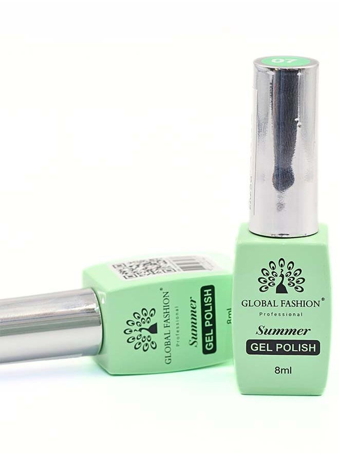GLOBAL FASHION Gel Polish Summer Spring 8Ml (36)  - Image 5