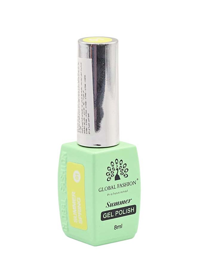GLOBAL FASHION Gel Polish Summer Spring 8Ml (36)  - Image 3