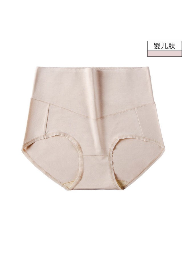 Exclusive Women's Underwear Cotton Antibacterial Silk Crotch New Girls' Pants High Waist Belly Tucked Hip-lifting Non-marking Boxer Shorts