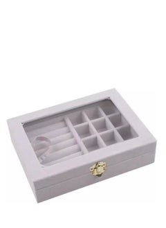 Generic Jewelry Box for Girls and Women – Jewelry and Ring Organizer, Perfect Gift, Multi-Color Storage Case  - Image 3