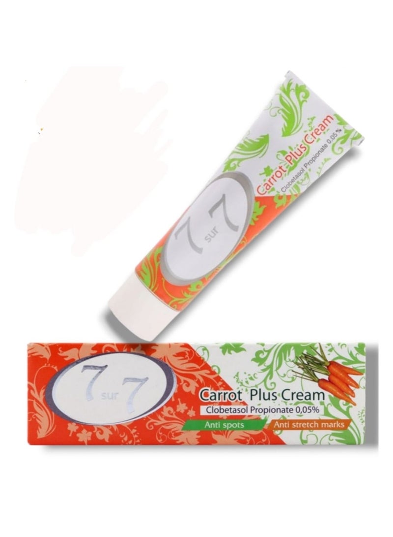 Cream Carrot Cream Plus Clobetasol Propionate 0.05% Anti Spots Anti Stretch Marks