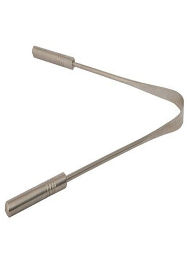 BlomiDeal Surgical Grade Stainless Steel Tongue Cleaner Scraper -Bacteria Inhibiting, Non-synthetic Grip -Sterilizable - Image 5