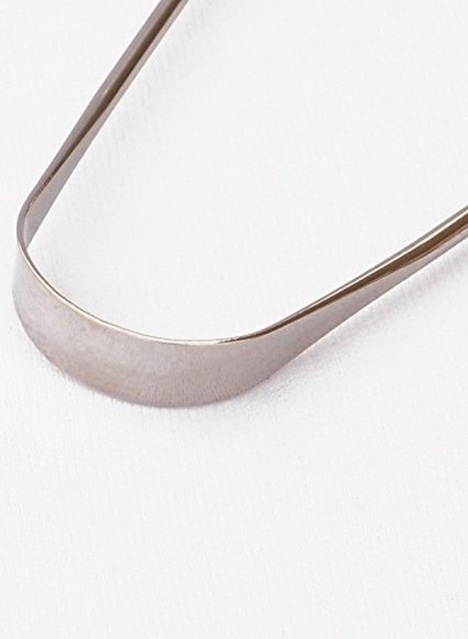 BlomiDeal Surgical Grade Stainless Steel Tongue Cleaner Scraper -Bacteria Inhibiting, Non-synthetic Grip -Sterilizable - Image 4