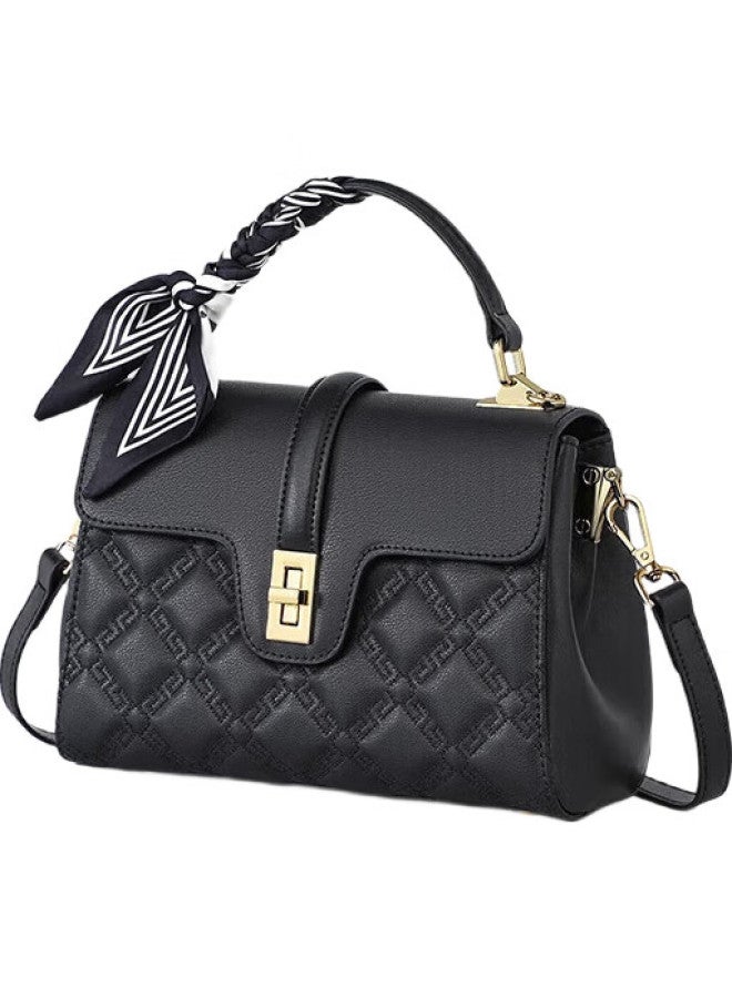 Viney Leather Handbag, Women'S Tote Bag, Middle-Aged Crossbody Shoulder Bag, Birthday Gift For Girlfriend, Qixi Festival Present - Image 2