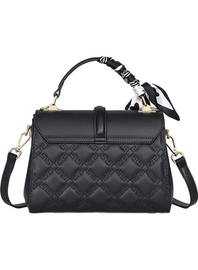 Viney Leather Handbag, Women'S Tote Bag, Middle-Aged Crossbody Shoulder Bag, Birthday Gift For Girlfriend, Qixi Festival Present - Image 1