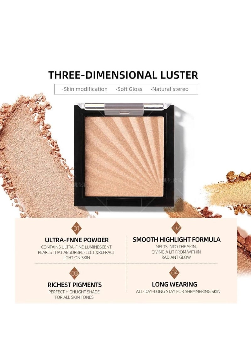 Me Now - MeNow smoothing & brightening Highlighter powder pro - No:  02 - Image 1