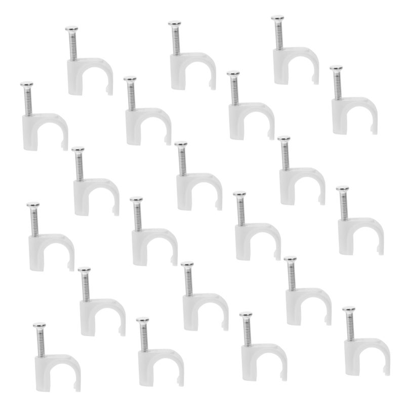 Ethernet Cable Clips 300PCS Wire Tacks Cord Organizers For Wall Size 1 90X1 30X1 00CM - Image 2