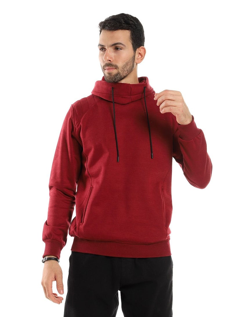 Caesar Mens Plain Hoodiewith Side Pockets - Image 1
