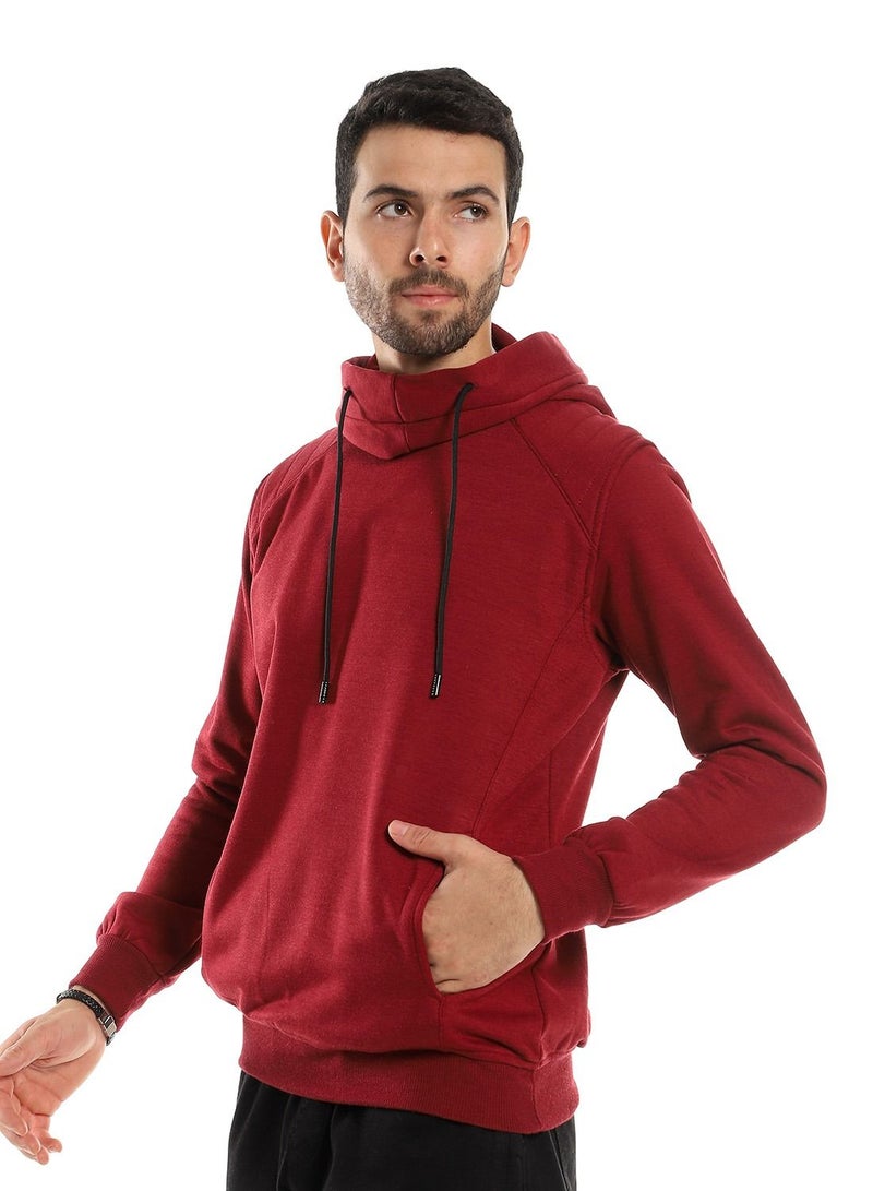Caesar Mens Plain Hoodiewith Side Pockets - Image 2