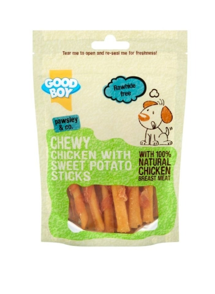 Good Boy Goodboy Chicken & Sweet potato Stick 90 g - Image 1