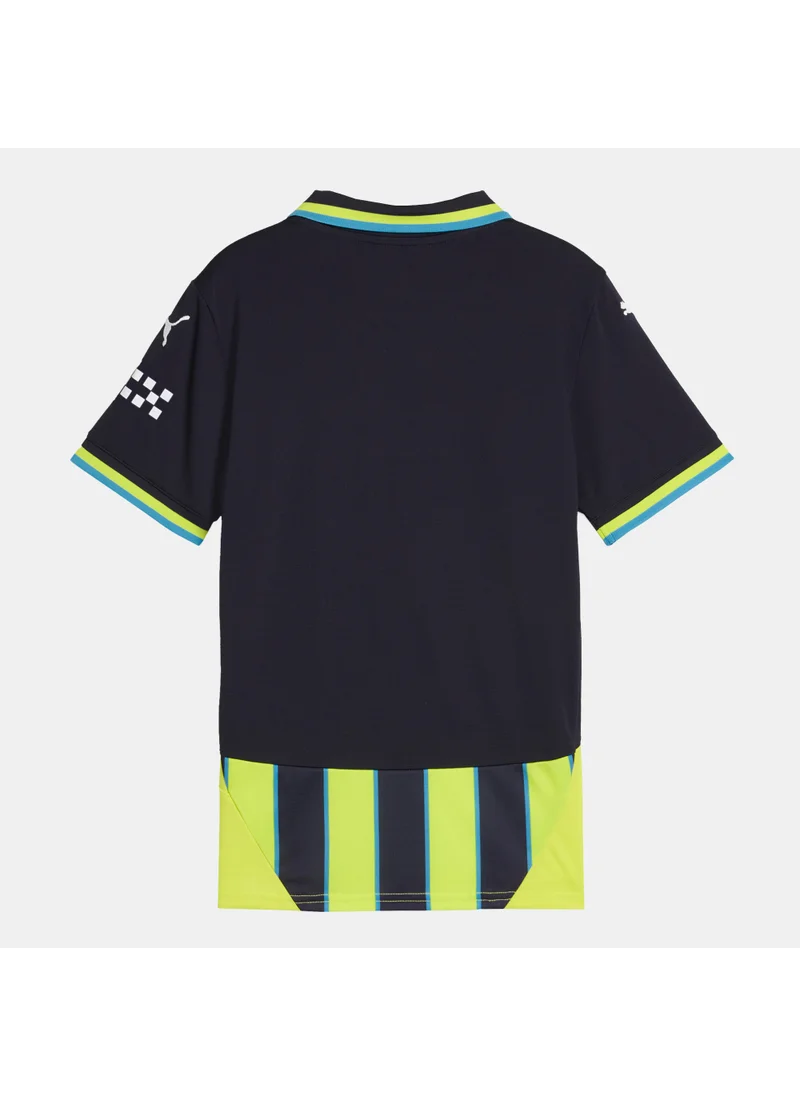 PUMA Kids' Manchester City 24/25 Away Replica Football Jersey