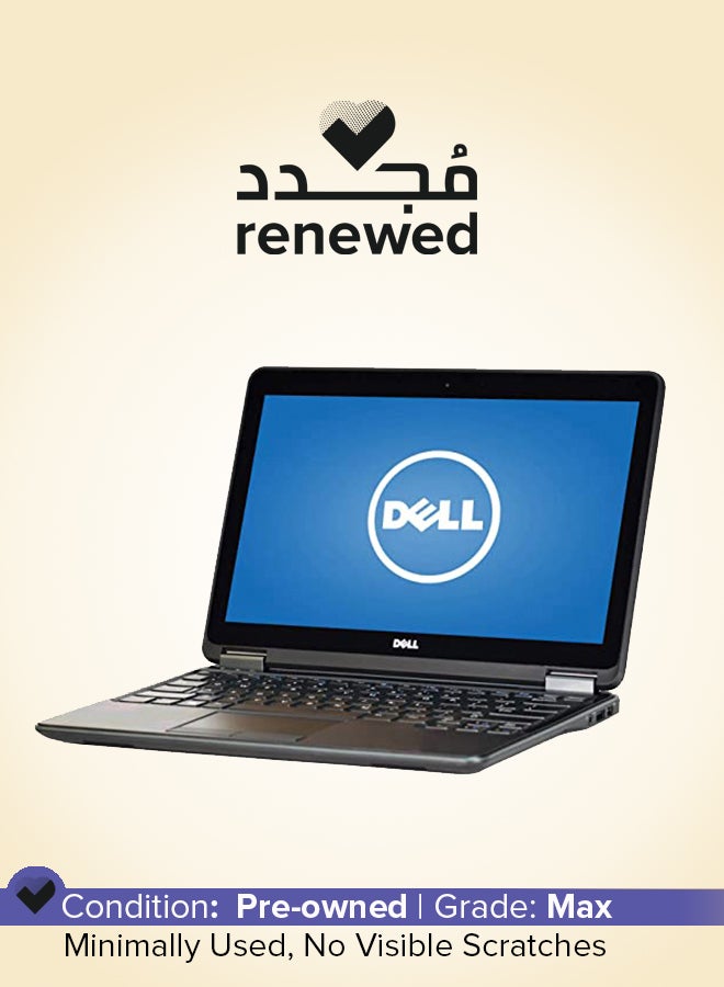 DELL Renewed - Latitude E7240 2014 Laptop With 12.5-inch Display,Intel Core i5 Processor/Quad Core/4GB RAM/128GB SSD/intel HD Grapichs English Black - Image 1