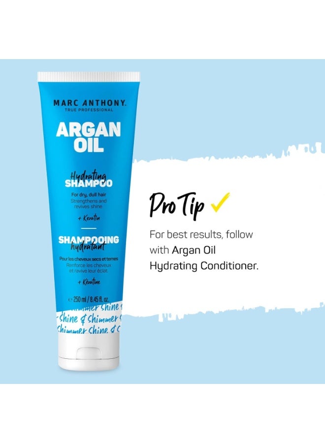 مارك أنتوني شامبو مارك أنتوني المغذي بزيت الأرغان المغربي، 250 مل - يرطب ويعيد اللمعان للشعر - Image 3